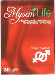 Mysem Life - illegales Arzneimittel, das als Kräutermischpaste oder Türkische Honigmischung zur Anwendung bei Männern und Frauen in Verkehr gebracht wird 